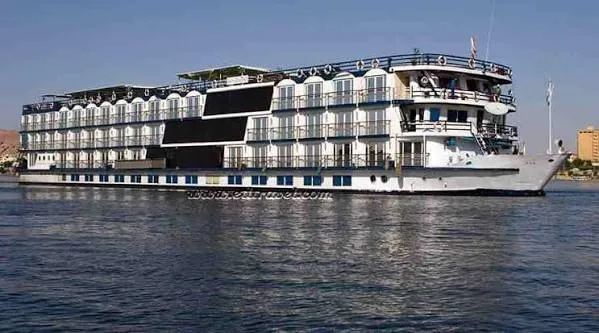 Exterior view of the MS Monica Nile Cruise Nile cruise ship